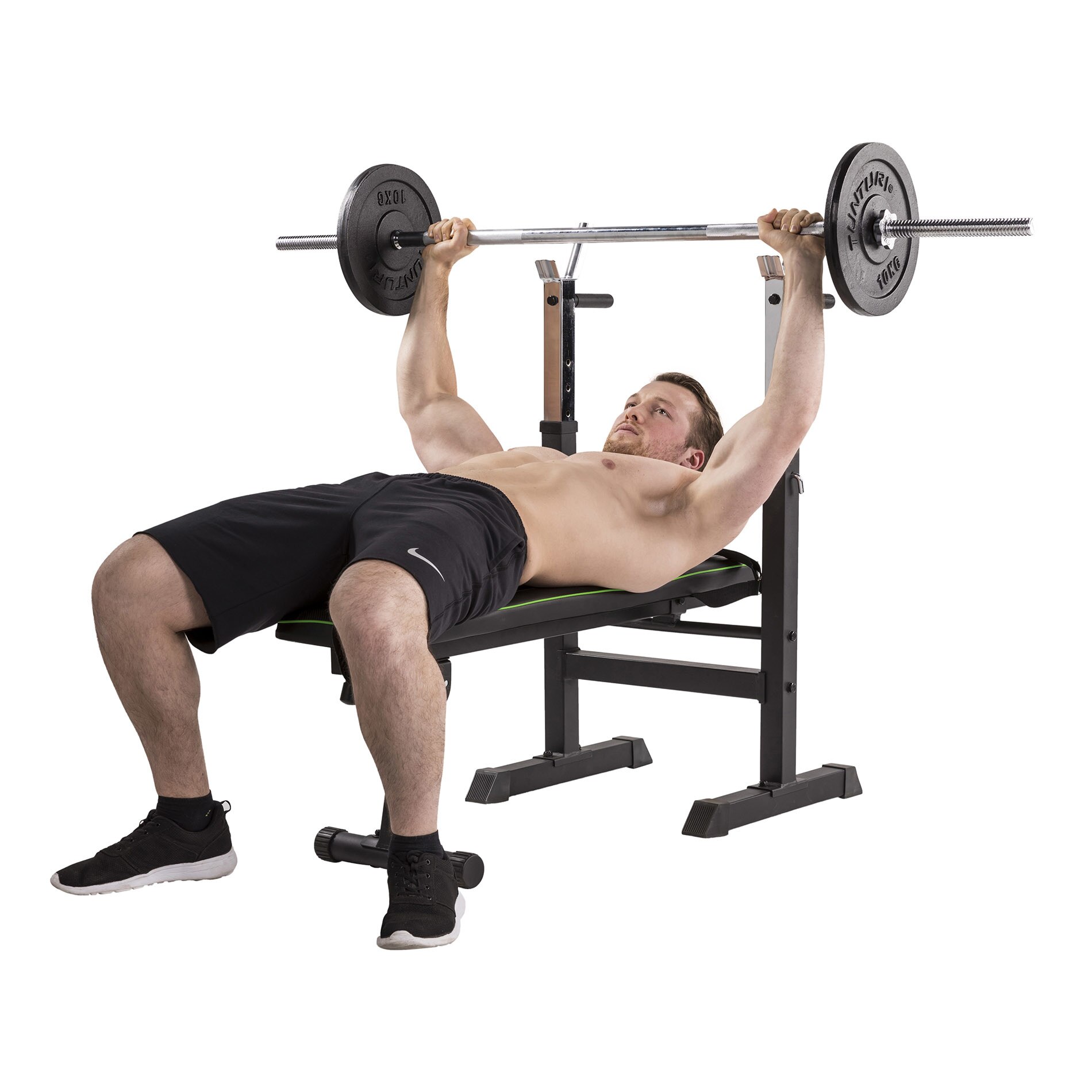 Banco de musculação WB20 Basic Weight Bench Tunturi Preto-5