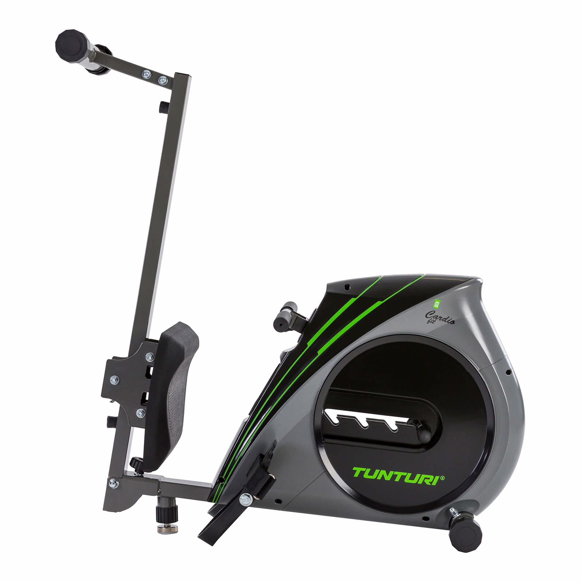 Remo Cardio Fit R20 Rower Tunturi com envio incluído, montagem profissional opcional com custo Cinzento-3