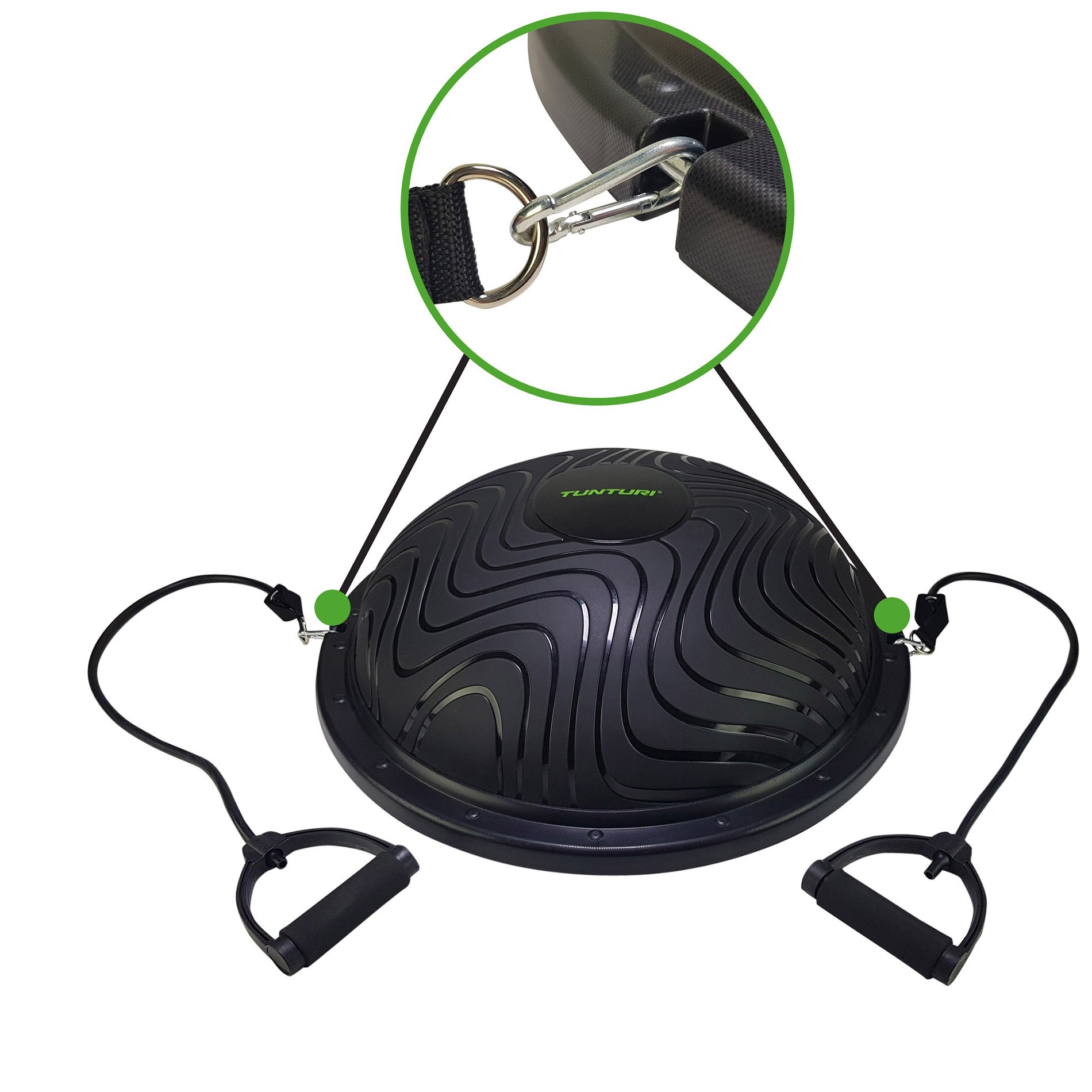Semiesfera de equilibrio Trainer Pro Tunturi Preto-5