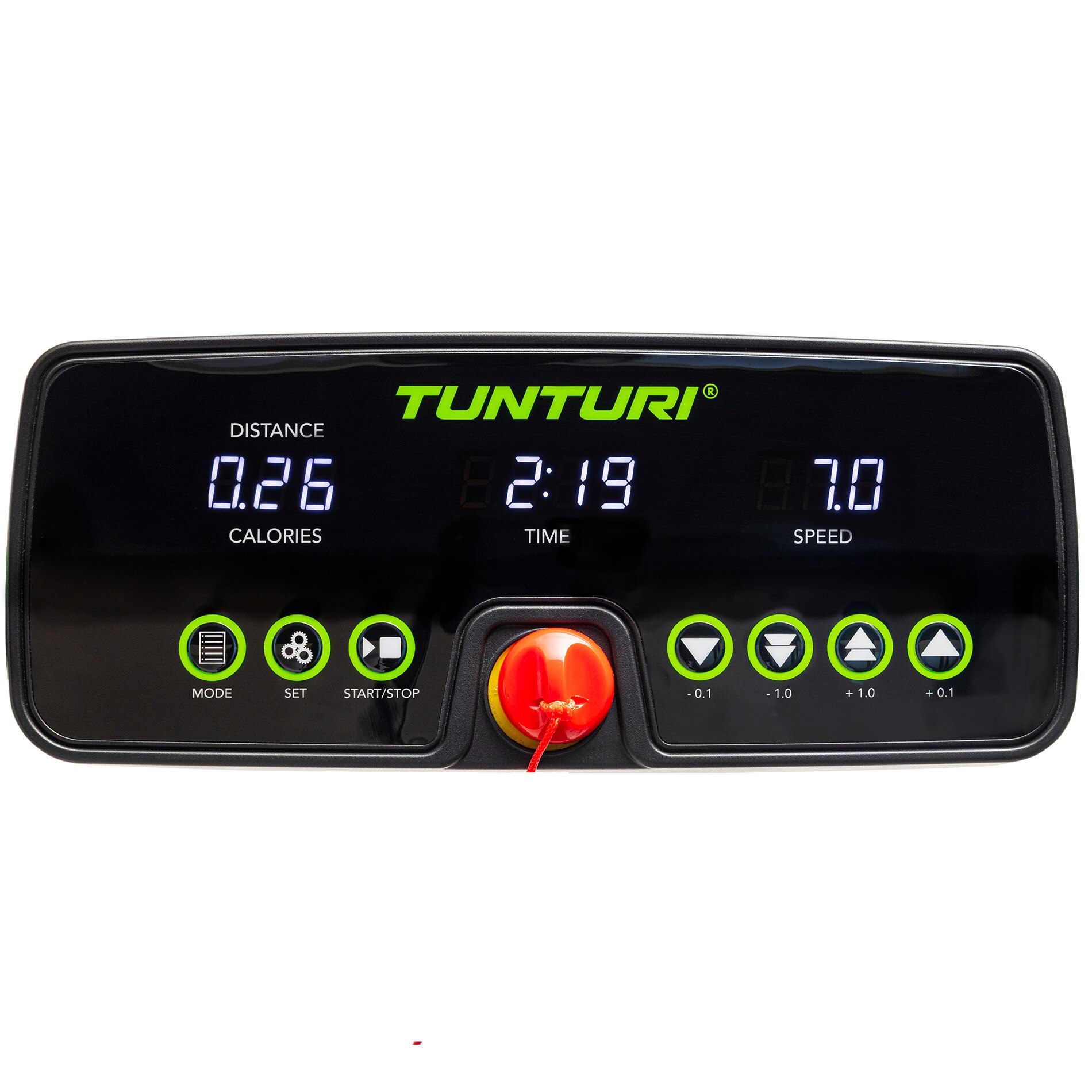 Passadeira Cardio Fit T5 extra plegable Tunturi Cinzento-3