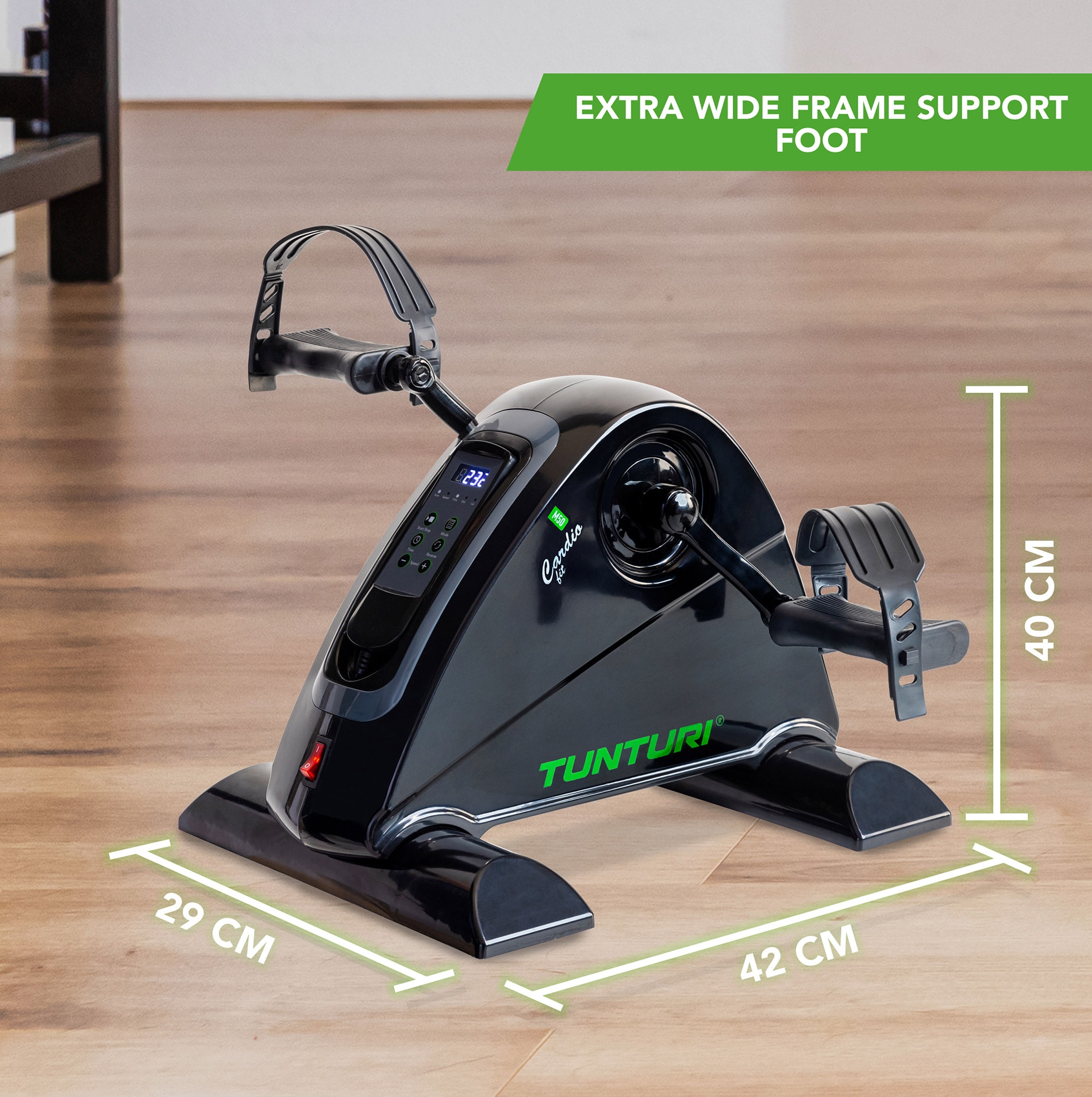 Pedalina Mini Bike M50 motorizada Tunturi Preto-7