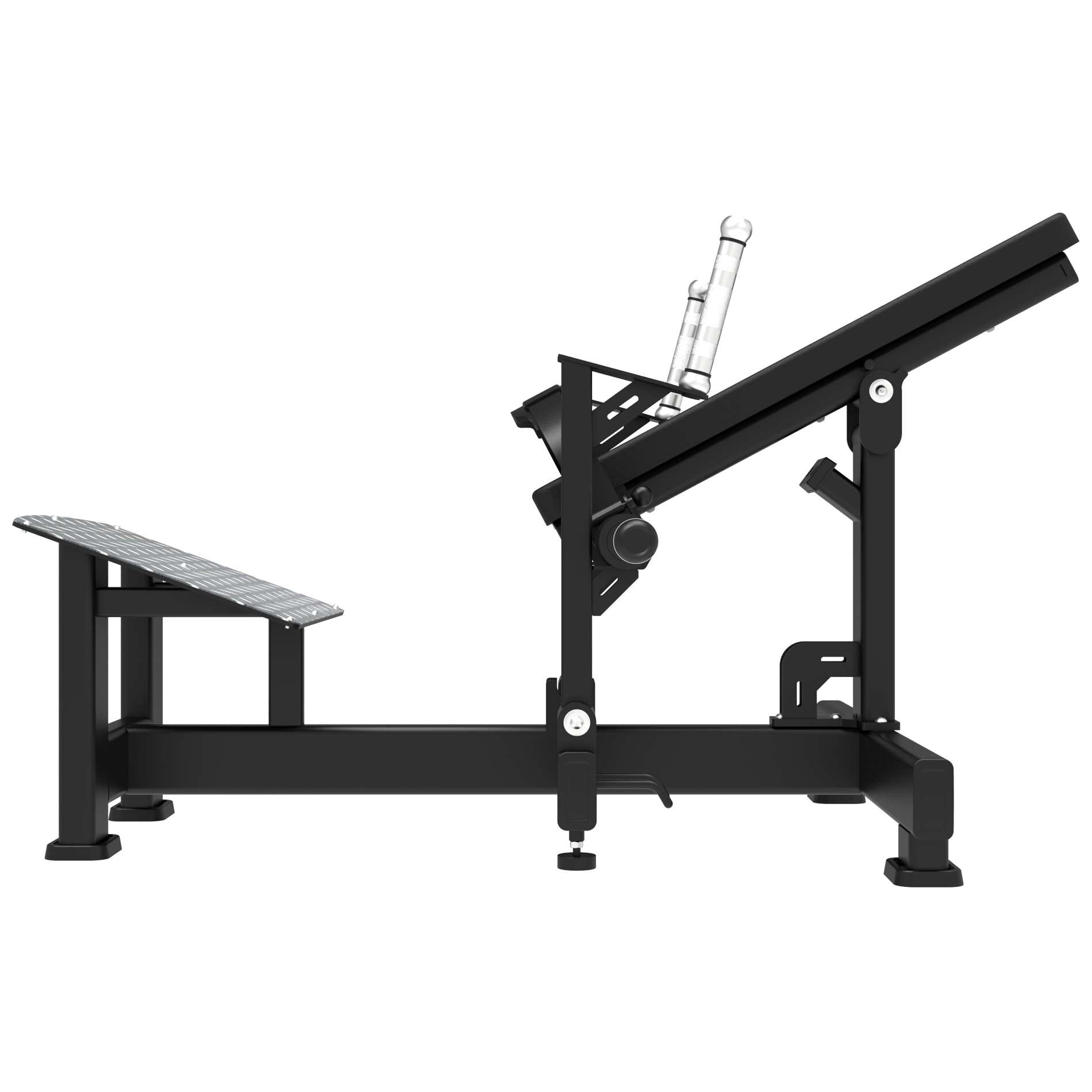 Multiestação Platinum Hip Thrust Plate loaded V-Series Tunturi Preto-2