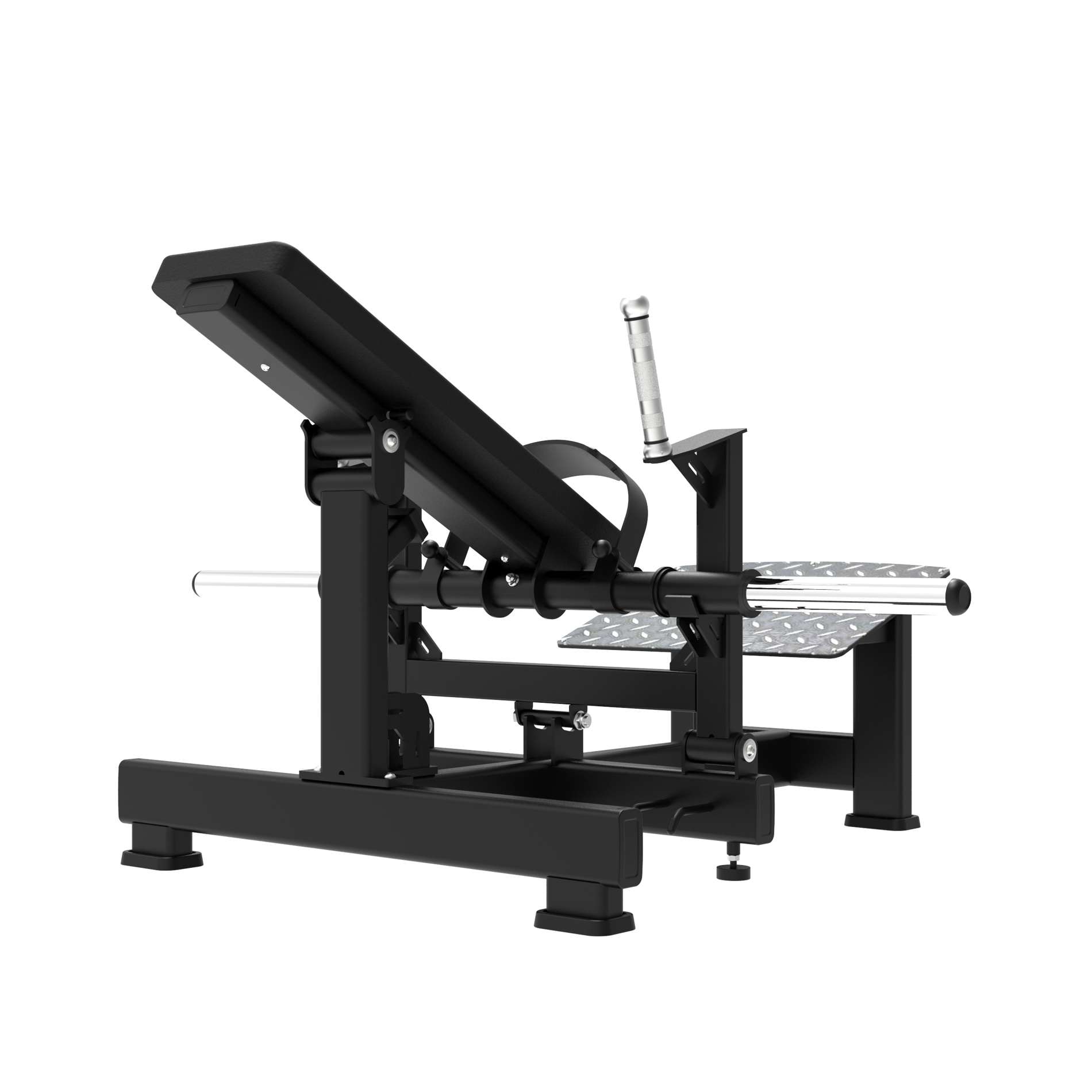 Multiestação Platinum Hip Thrust Plate loaded V-Series Tunturi Preto-3