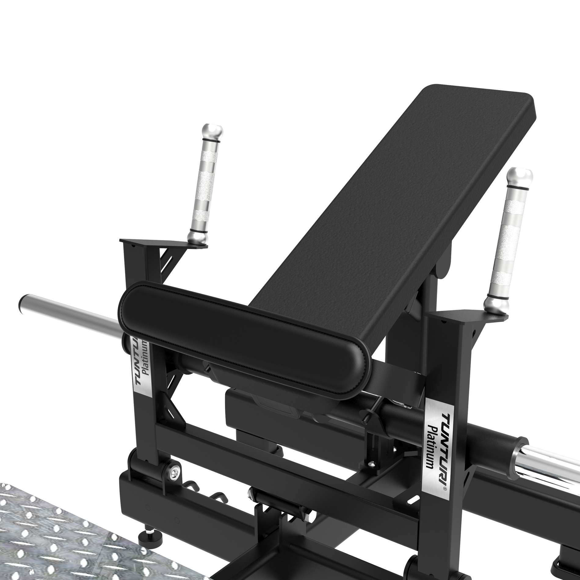 Multiestação Platinum Hip Thrust Plate loaded V-Series Tunturi Preto-4