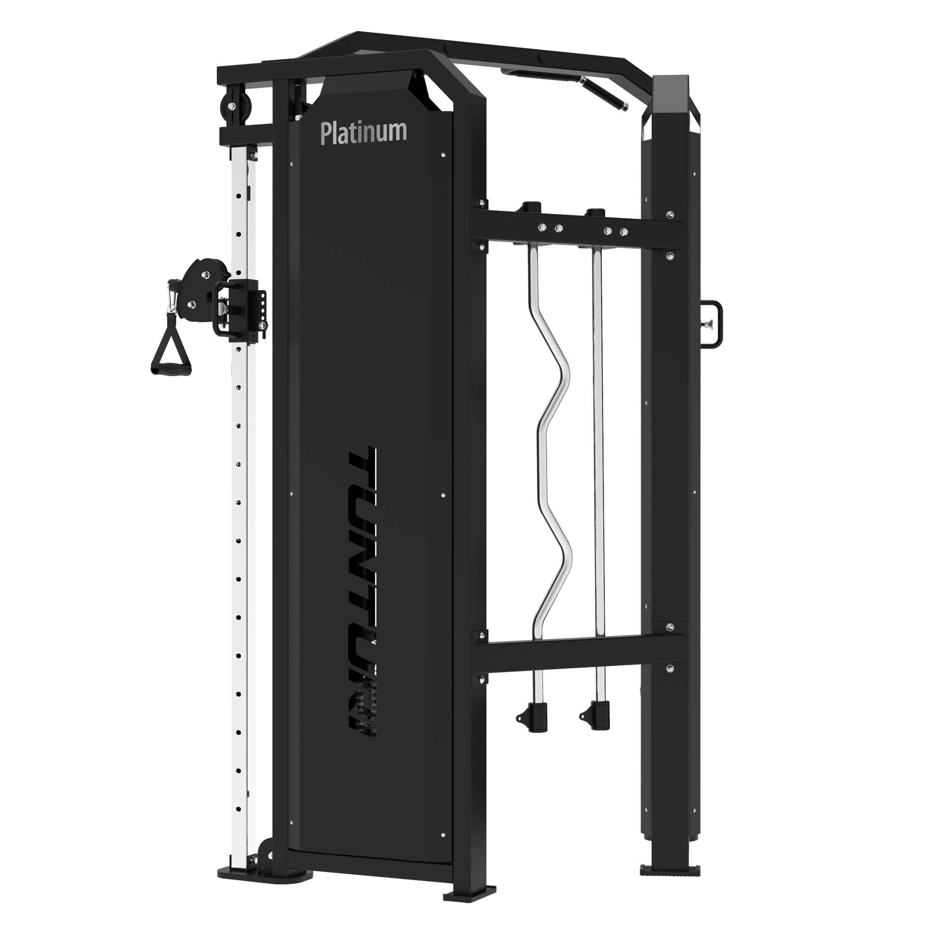 Multiestação Platinum Functional Trainer Selectorized V-series Tunturi Preto-4