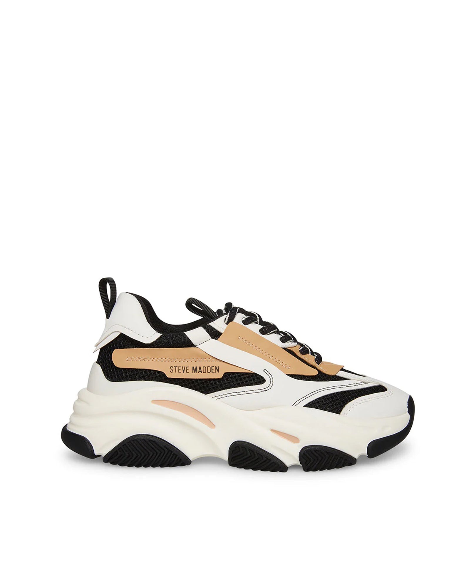 Sapatilhas Possession-E Preto/Tan Creme-1