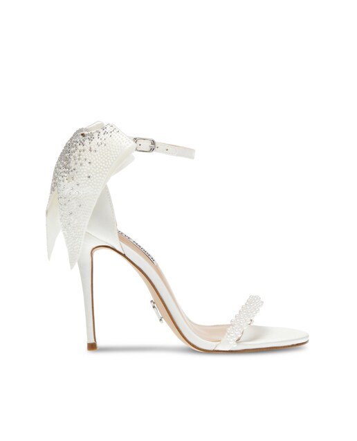 Imagem 0 de Sandálias de tacão Bellarosa-P Ivory Satin