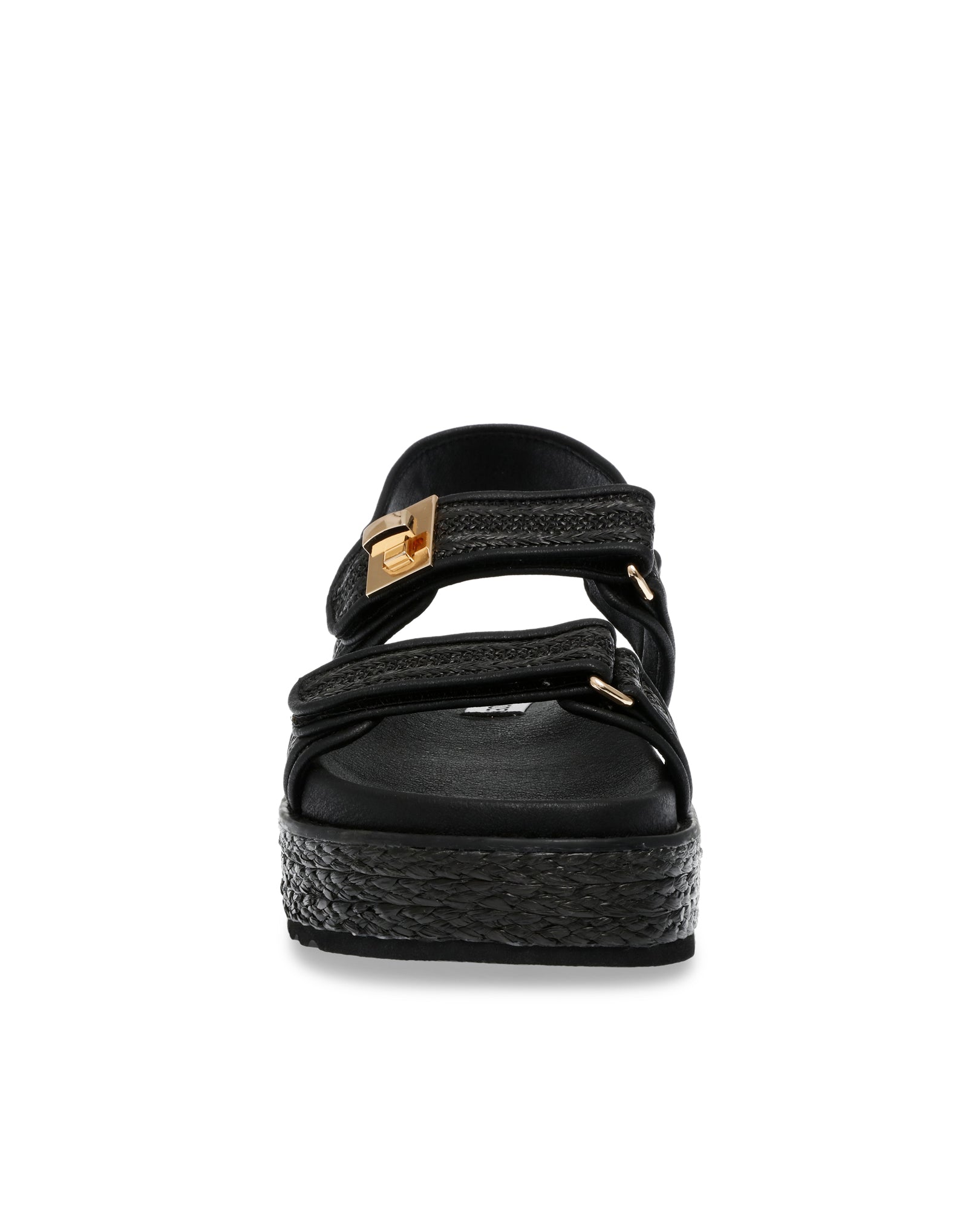 Sandálias Rasas Bigmona Preto Raffia Preto-3