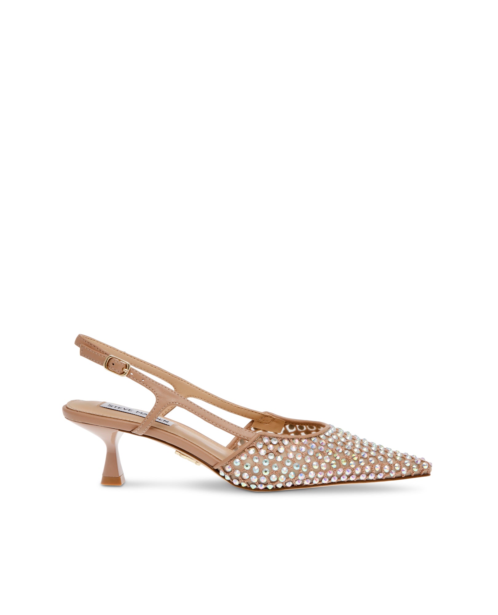 Imagem 0 de Mules de Salto Slingback Legaci-MR Clear Brilhantes