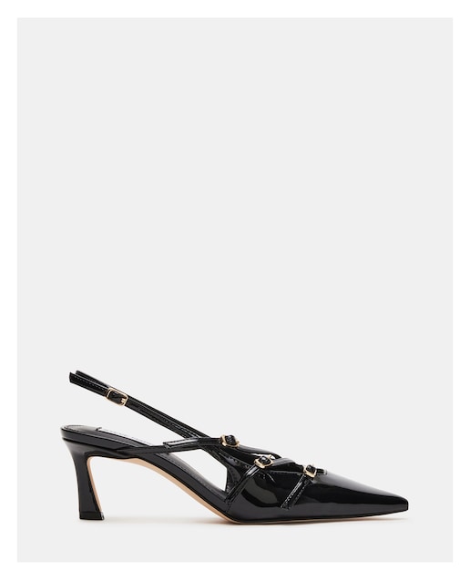Imagem 0 de Sapatos de Salto Liana Slingbacks Black Patent