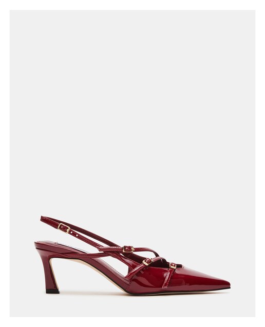 Imagem 0 de Sapatos de Salto Liana Slingbacks Wine Patent