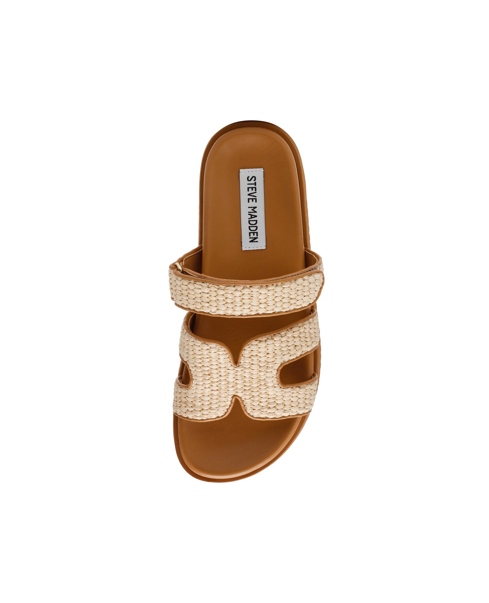 Sandálias Rasas Missile Natural Raffia Castanho-claro-4