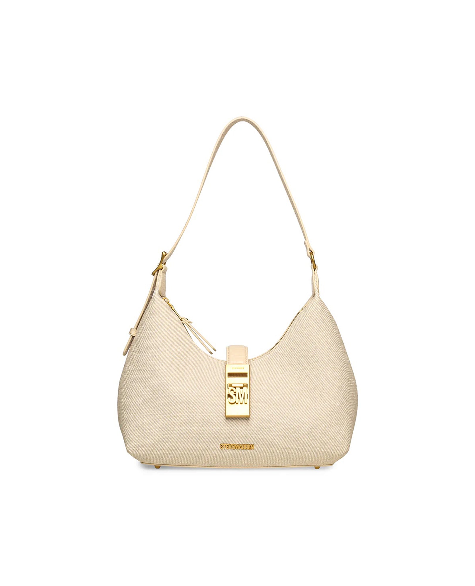 Imagem 0 de Mala de Ombro Bovie-E Bone/Gold