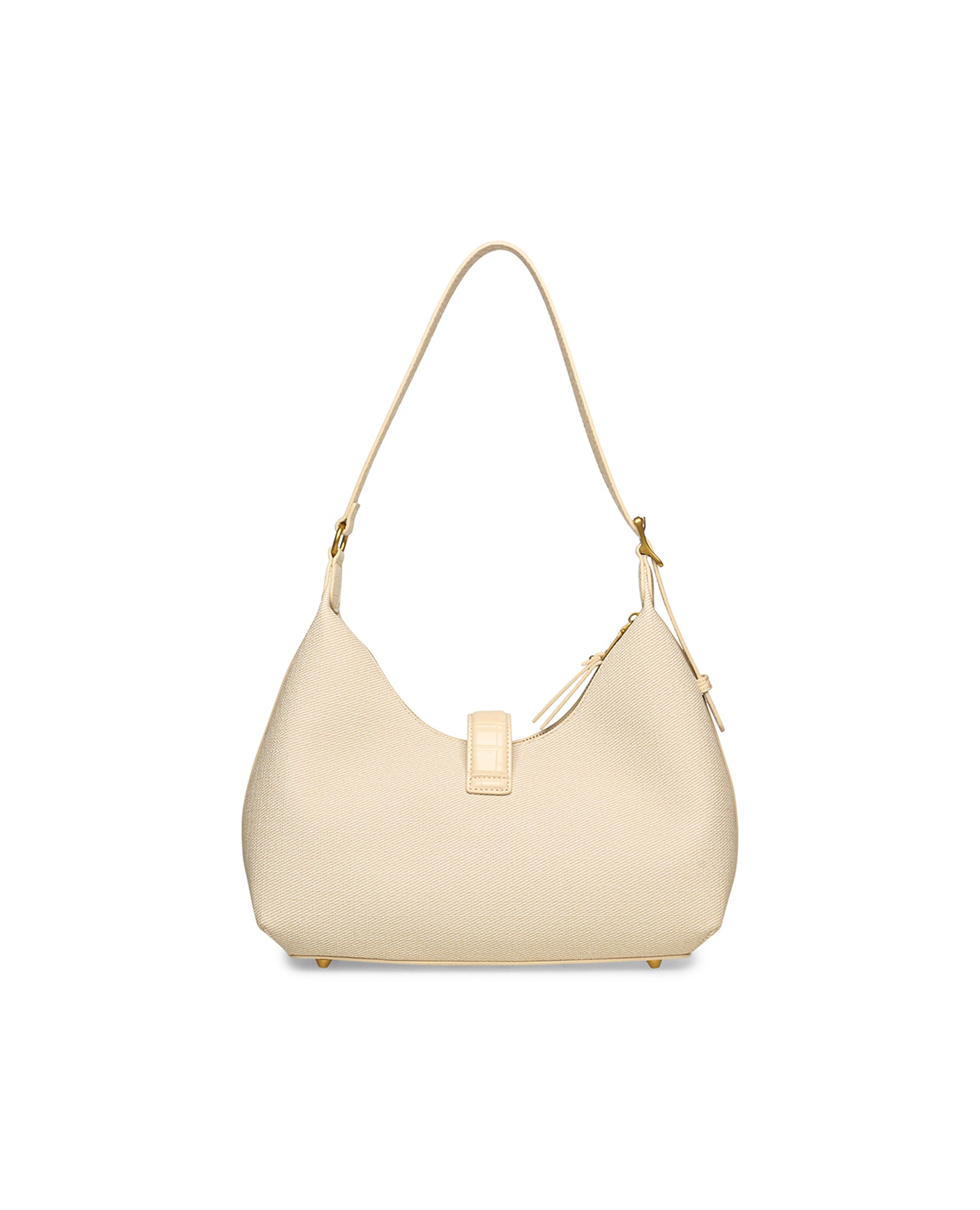 Mala de Ombro Bovie-E Bone/Gold Taupe-3