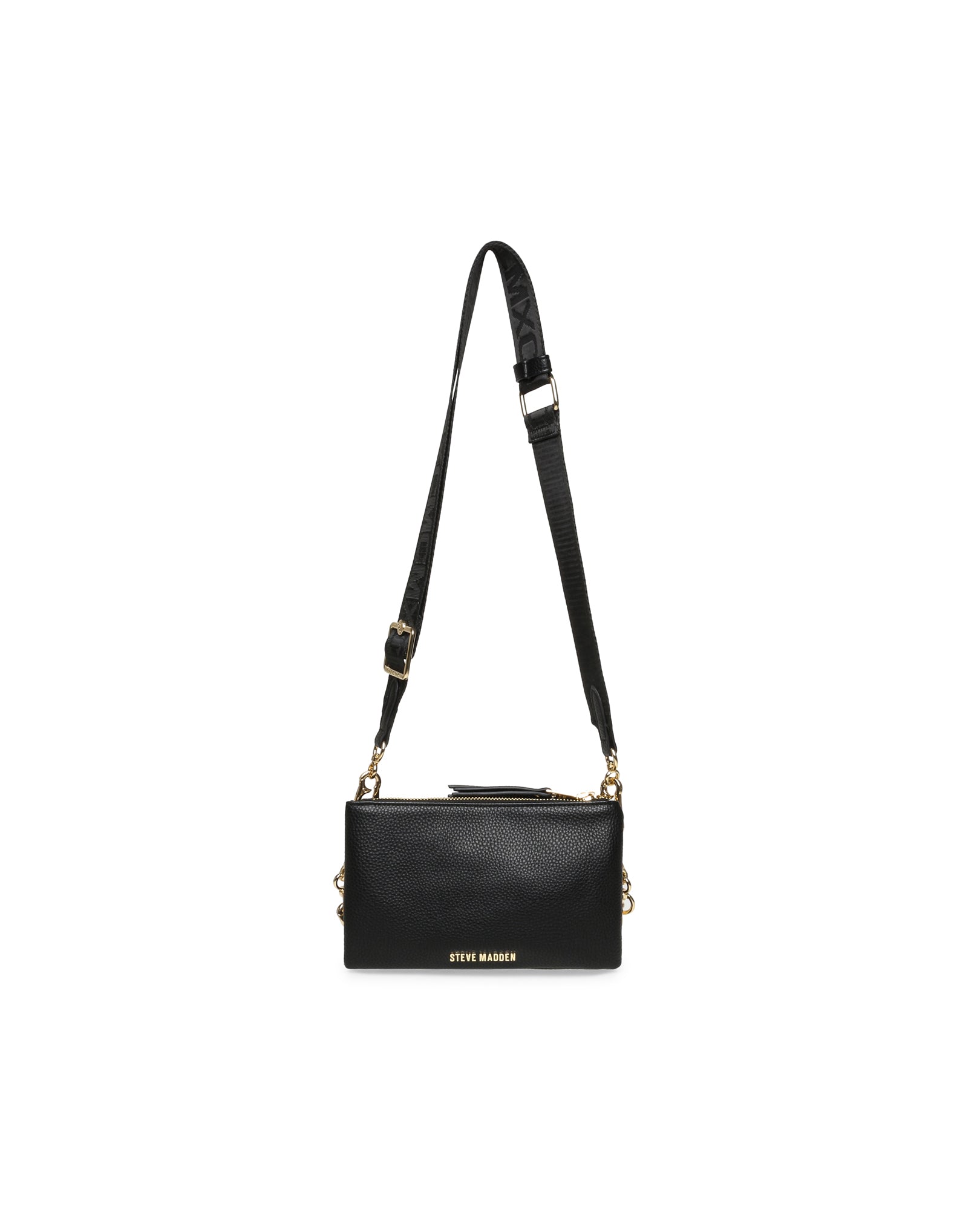 Mala a Tiracolo Bnicco Black/Gold Preto-3