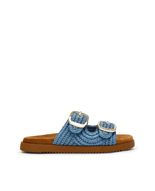 Imagem 0 de Sandálias Miramar Denim Raffia