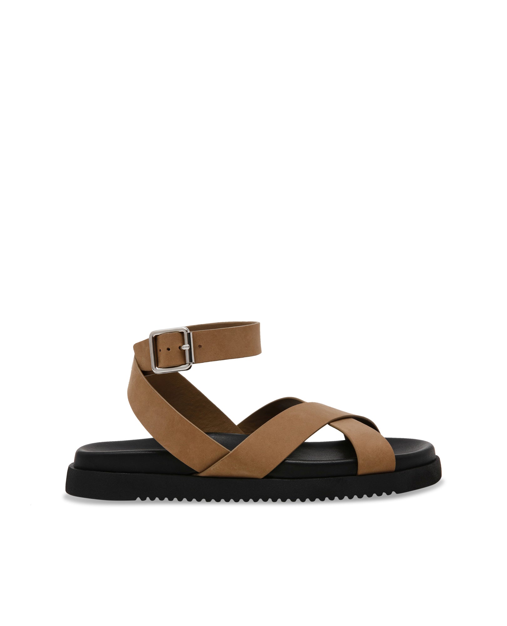 Imagem 0 de Sandálias Rasas My Bestie Taupe Nubuck