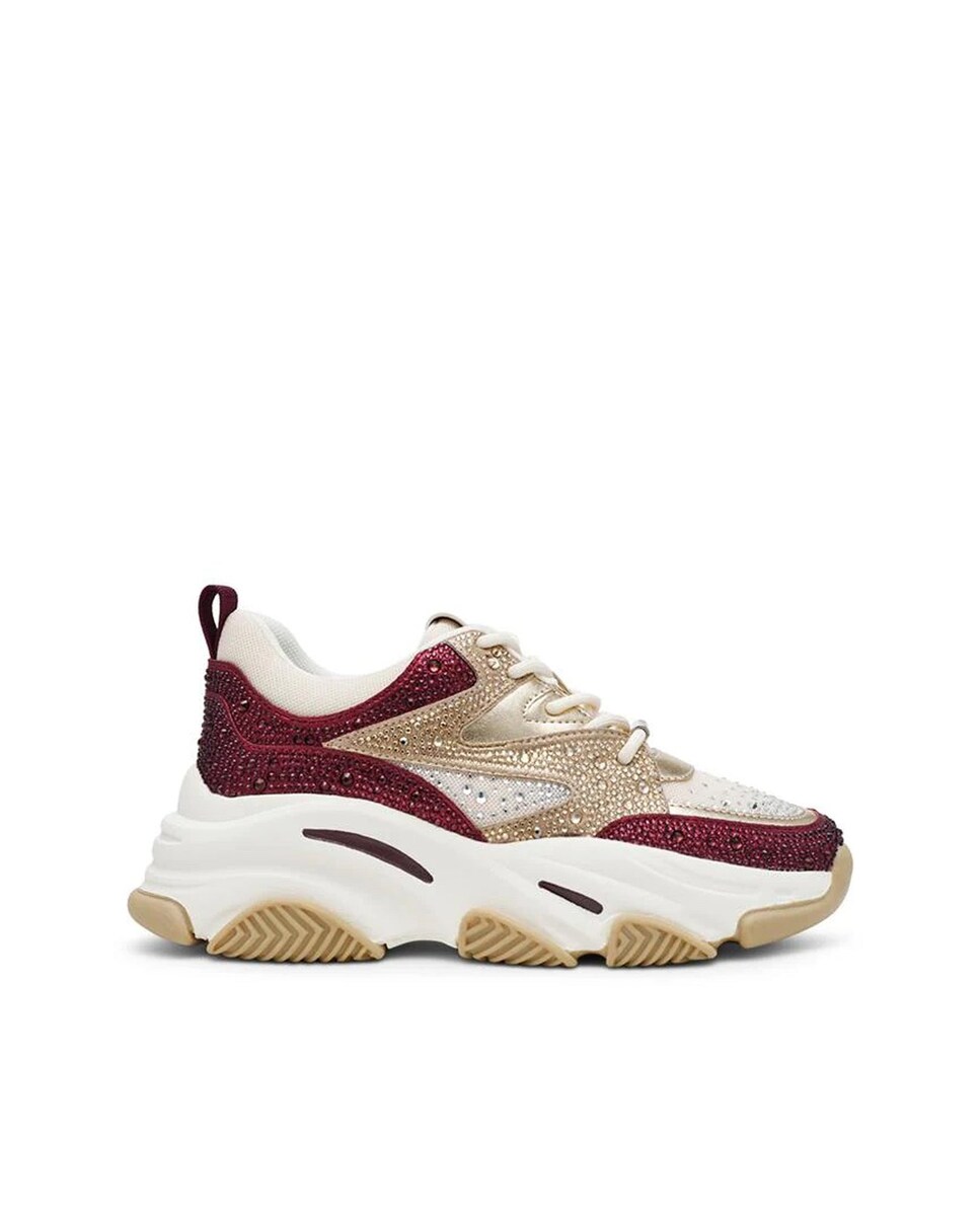 Sapatilhas Privy Cherry Lacquer/Dourado Dourado-1