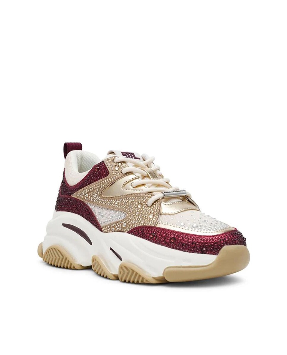 Sapatilhas Privy Cherry Lacquer/Dourado Dourado-2