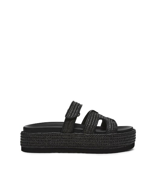 Imagem 0 de Sandálias Bigmissile Black Raffia