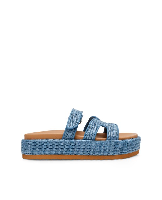 Imagem 0 de Sandálias Bigmissile Denim Raffia