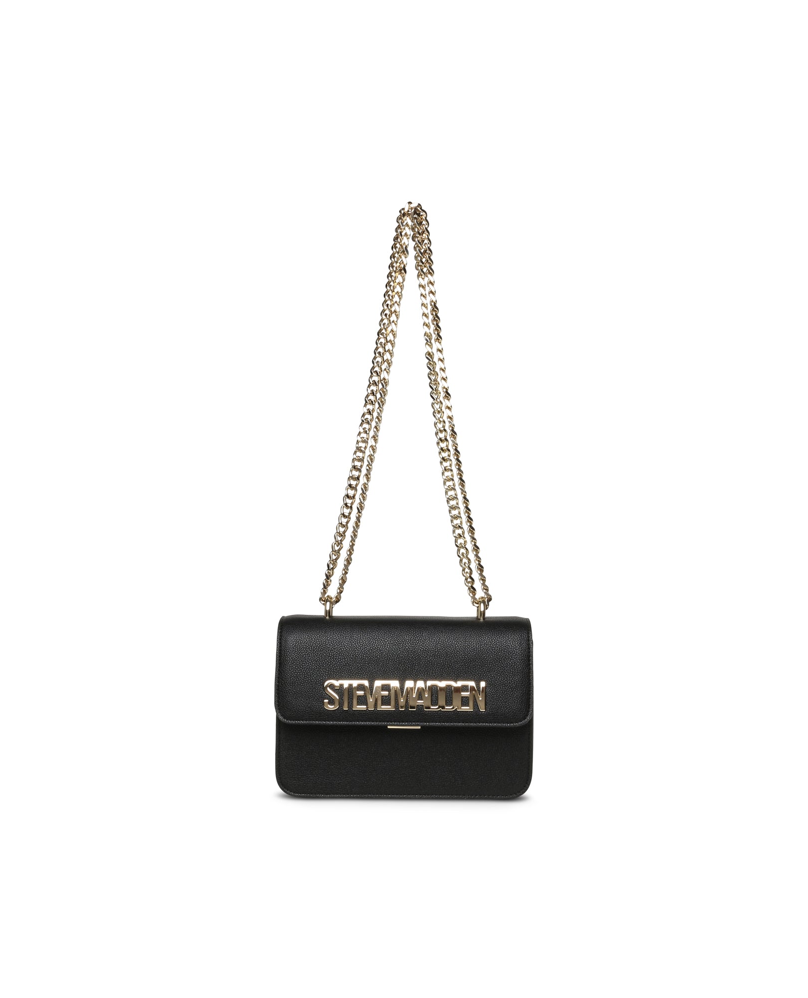 Mala a Tiracolo Bstakes-2 Black/Gold Preto-1