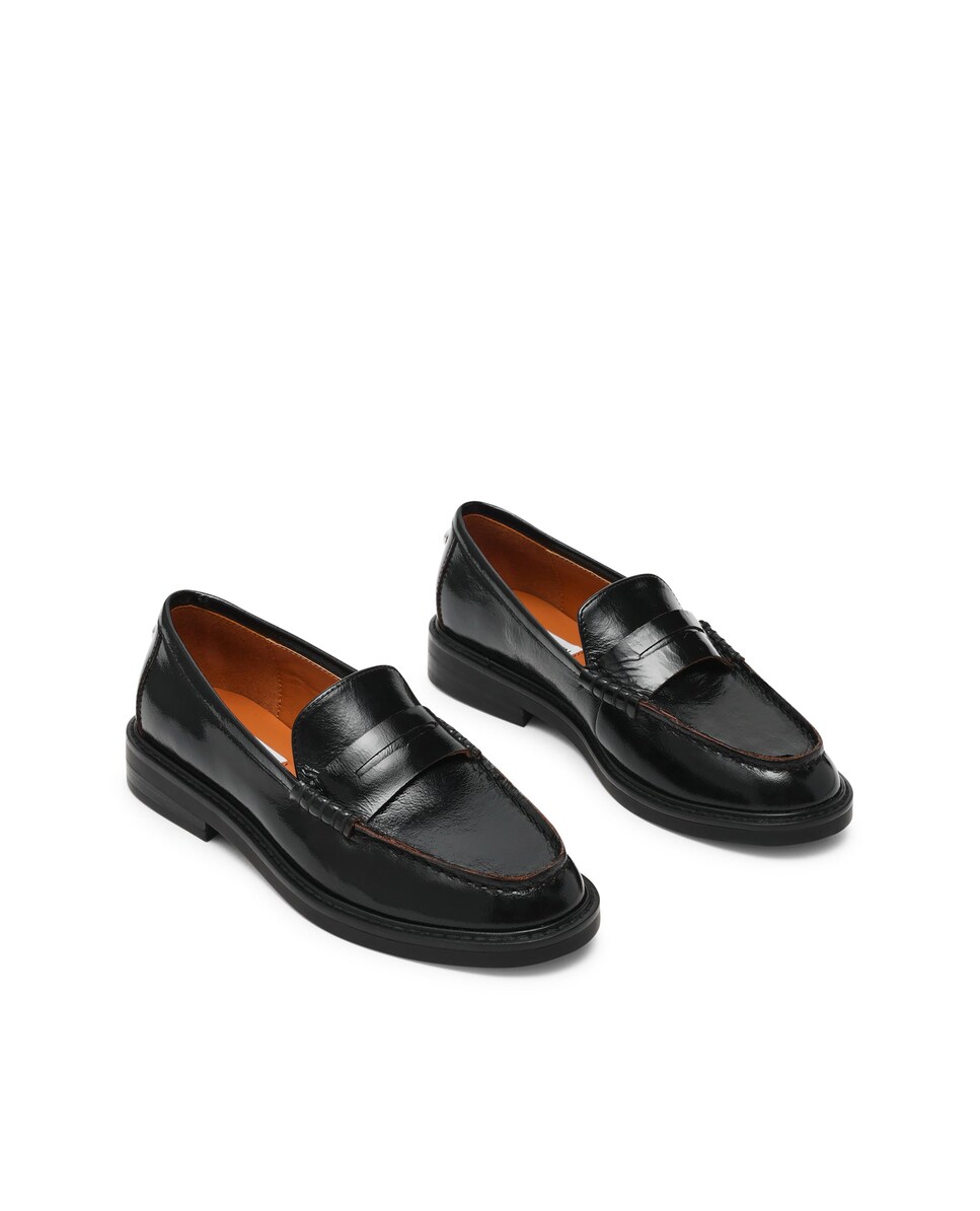 Loafers Adison Preto Pele Preto-2