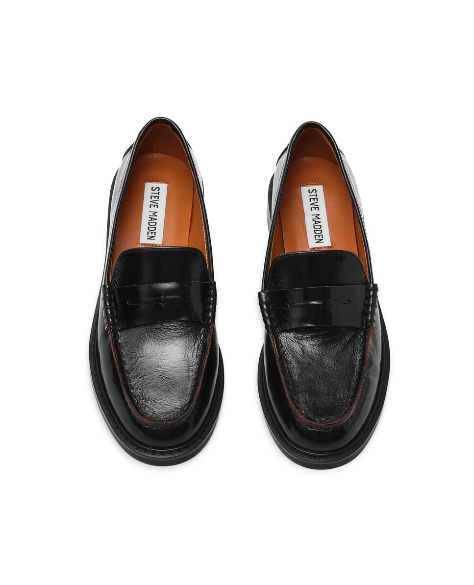 Loafers Adison Preto Pele Preto-3