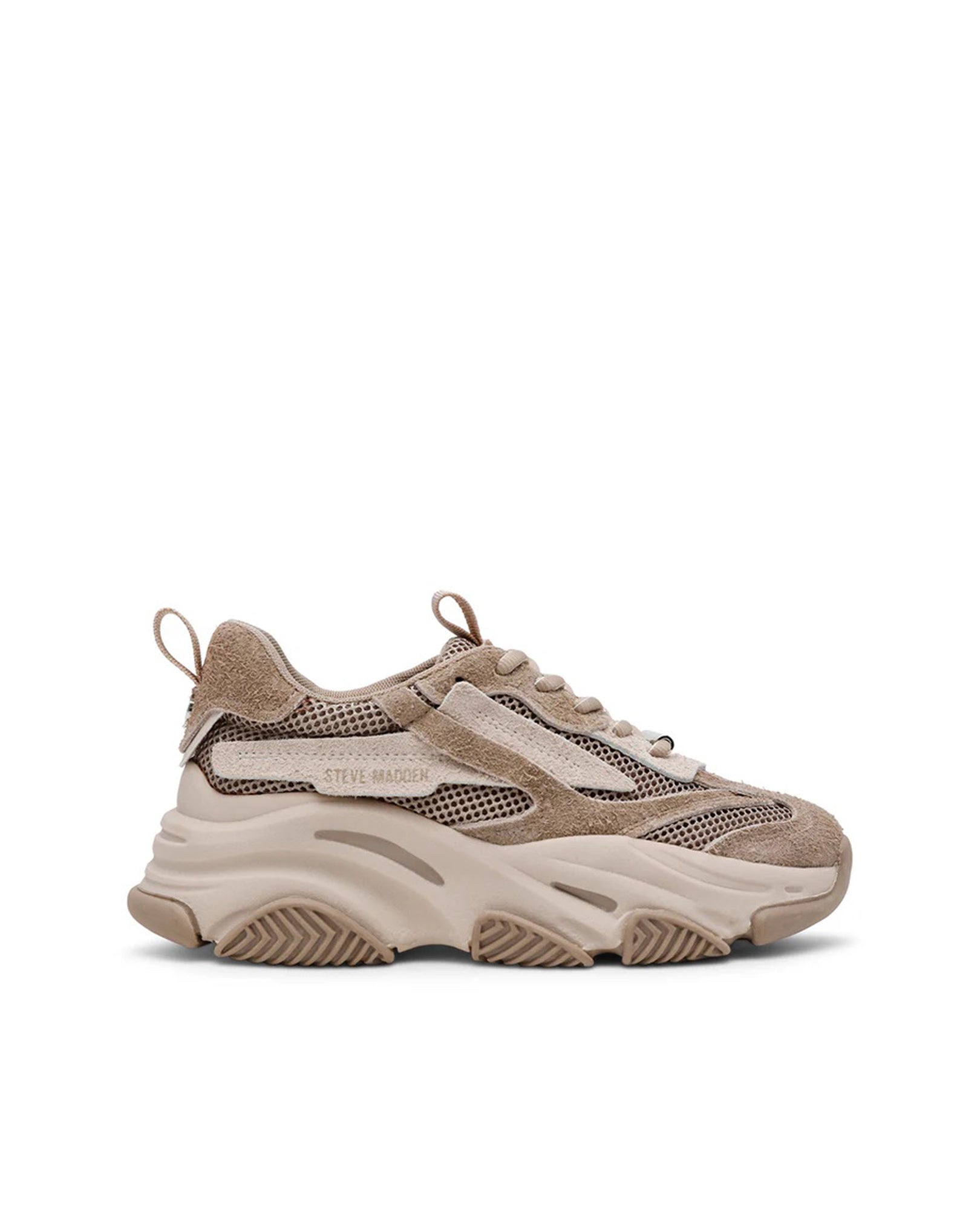 Sapatilhas Possession-E Taupe/Cinza Camurça Taupe-1
