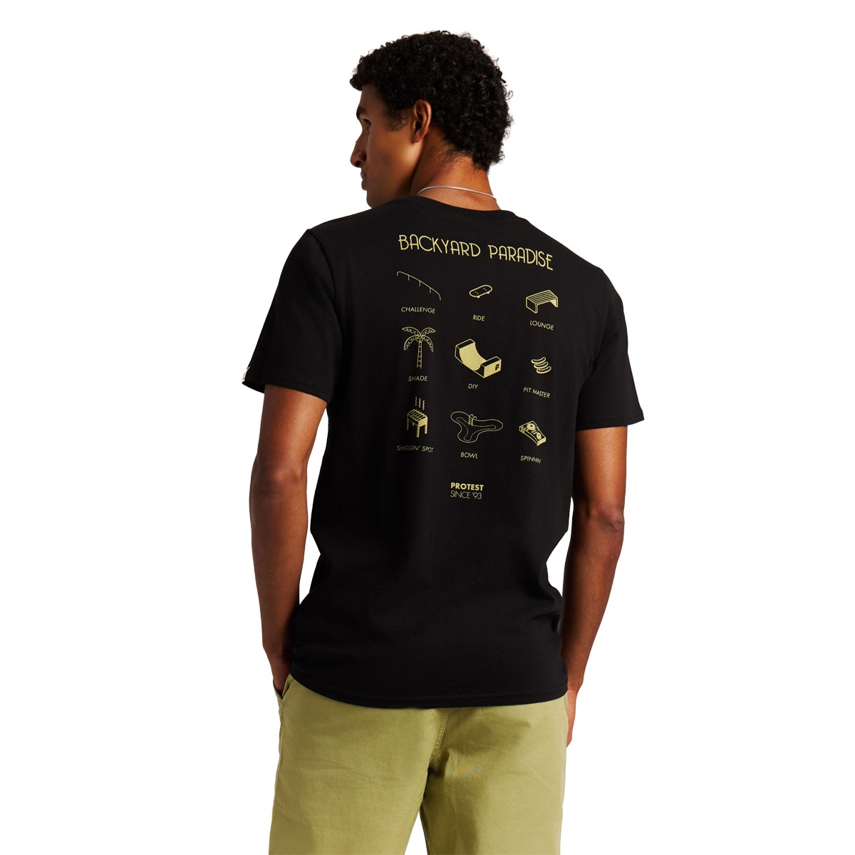 T-shirt Hepple Protest Preto-2
