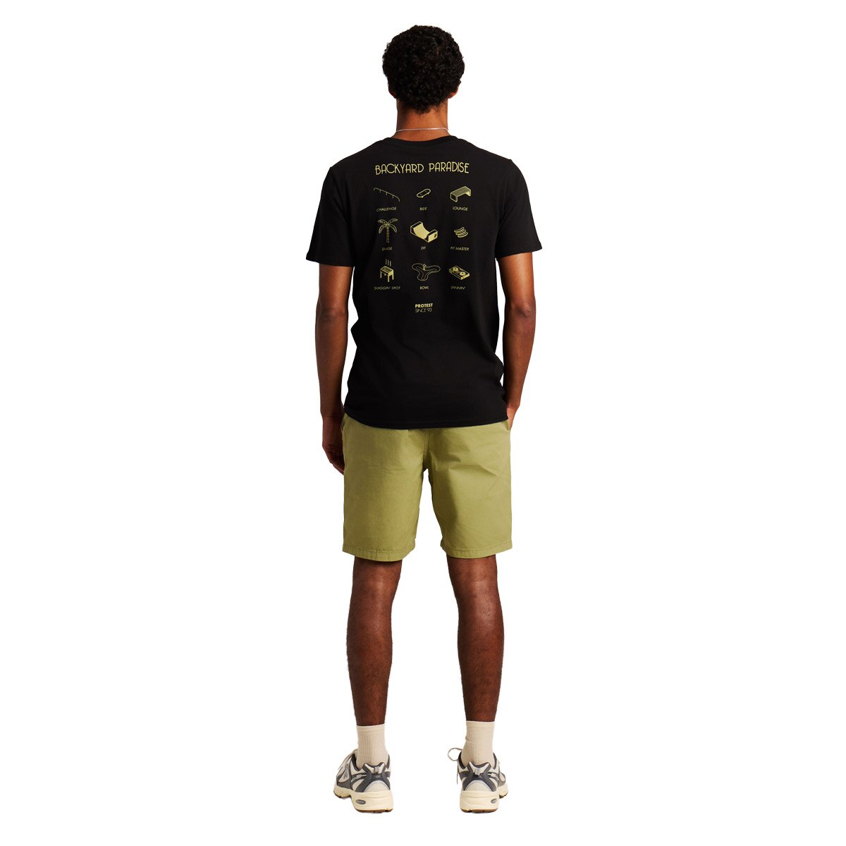 T-shirt Hepple Protest Preto-3