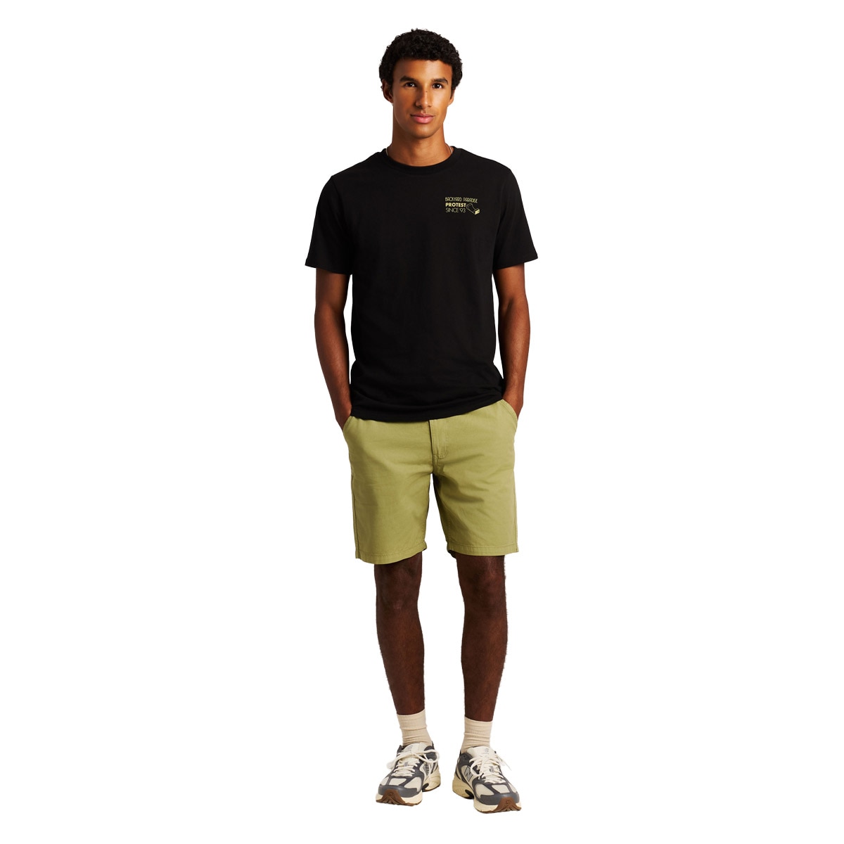 T-shirt Hepple Protest Preto-4