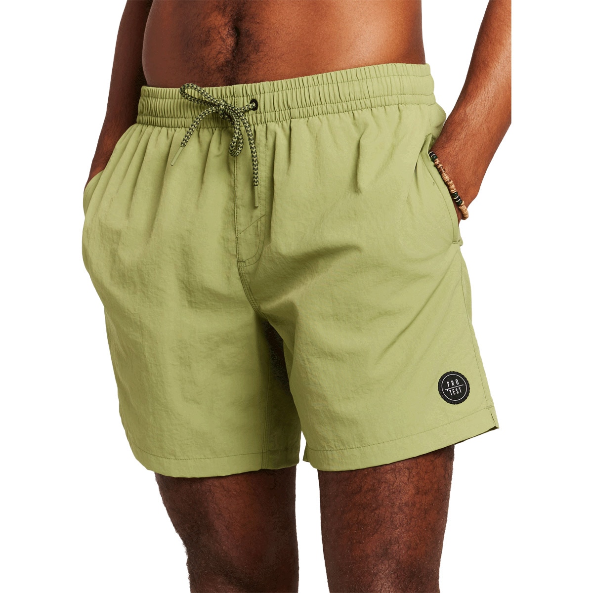 Short M Faster Protest Verde-7