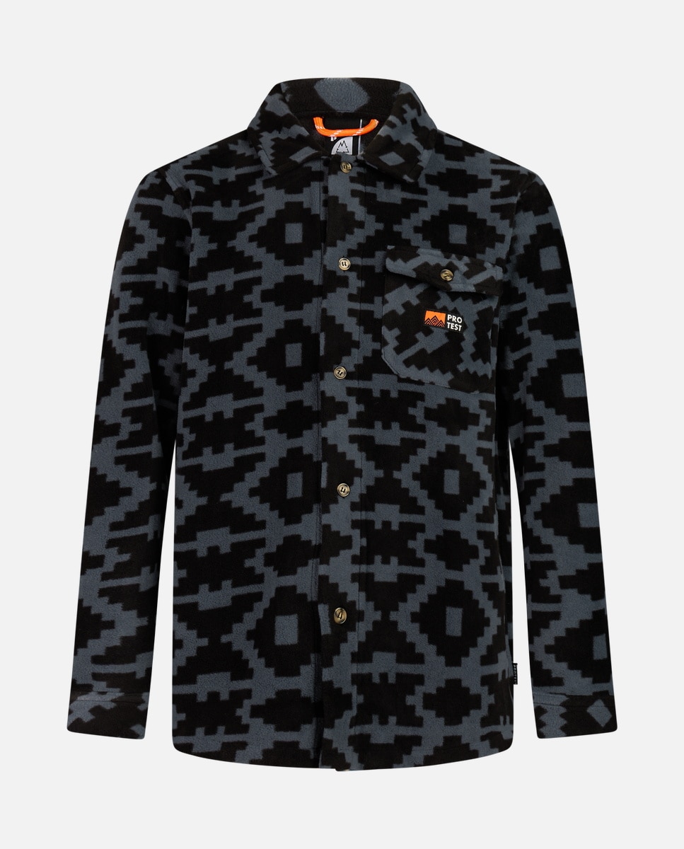 Camisa de Ski Howden Protest Cinzento-8