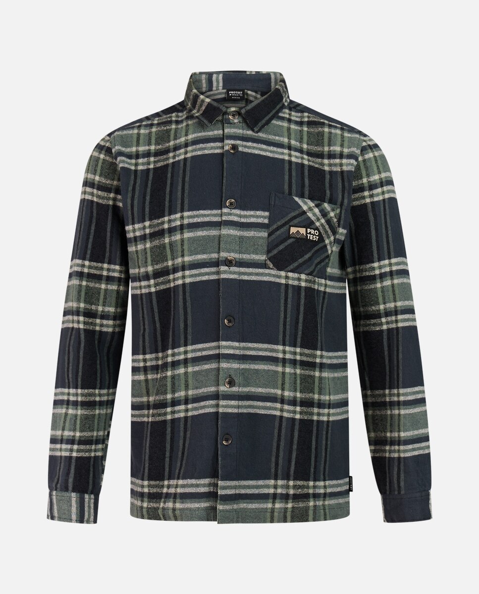 Camisa de Ski Master Protest Preto-7