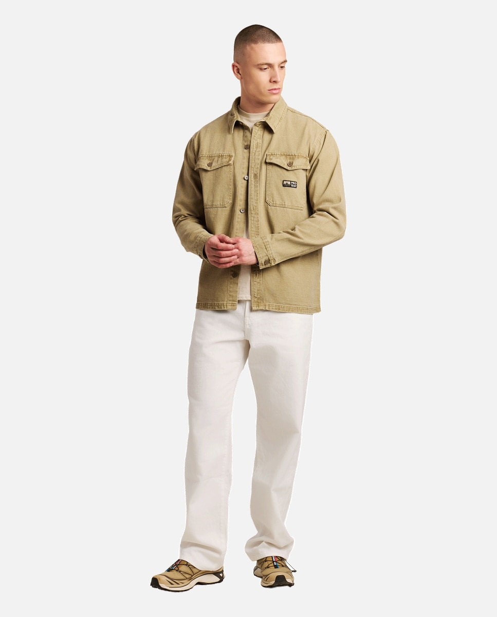 Camisa de Ski Adored Protest Natural-4