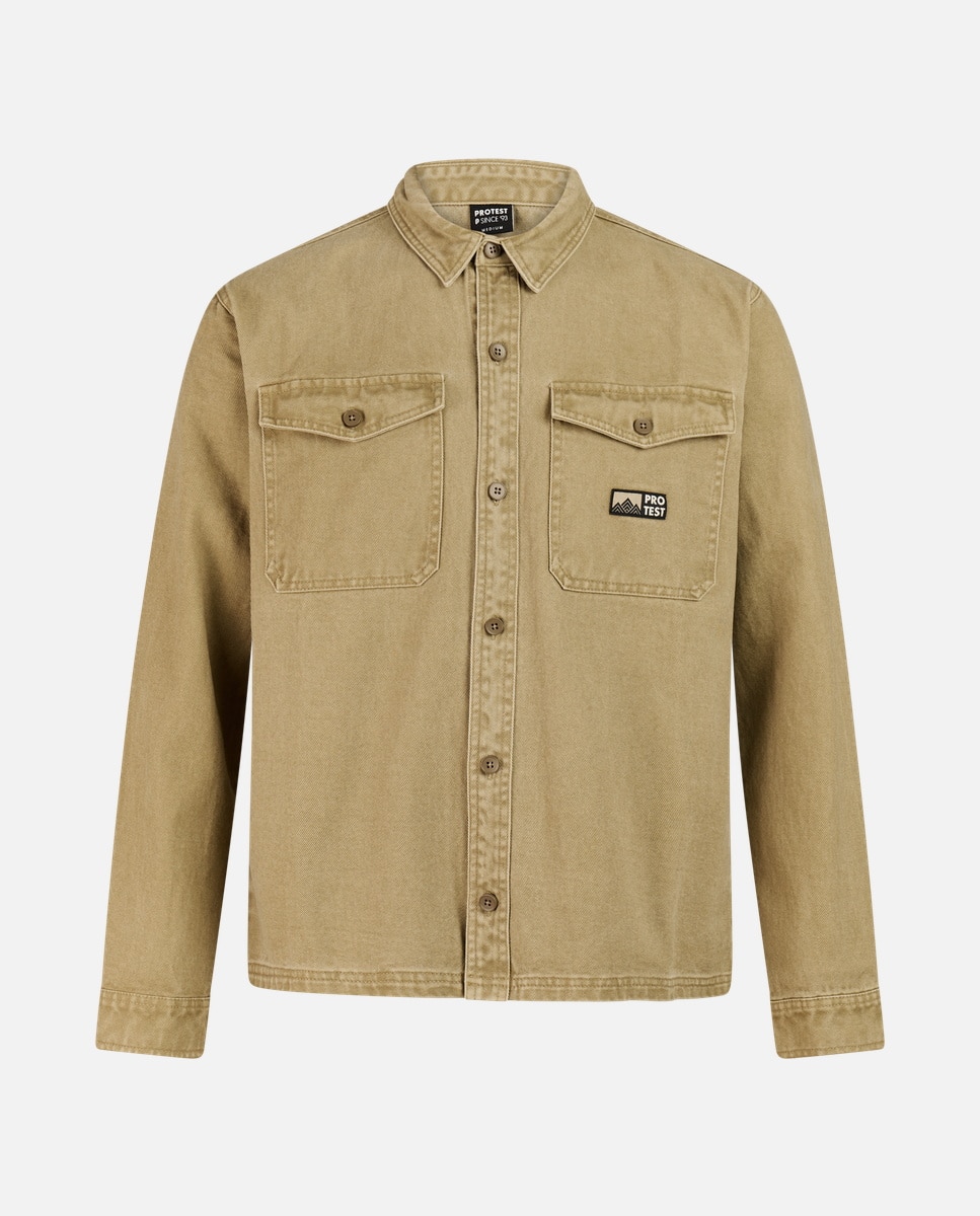 Camisa de Ski Adored Protest Natural-7