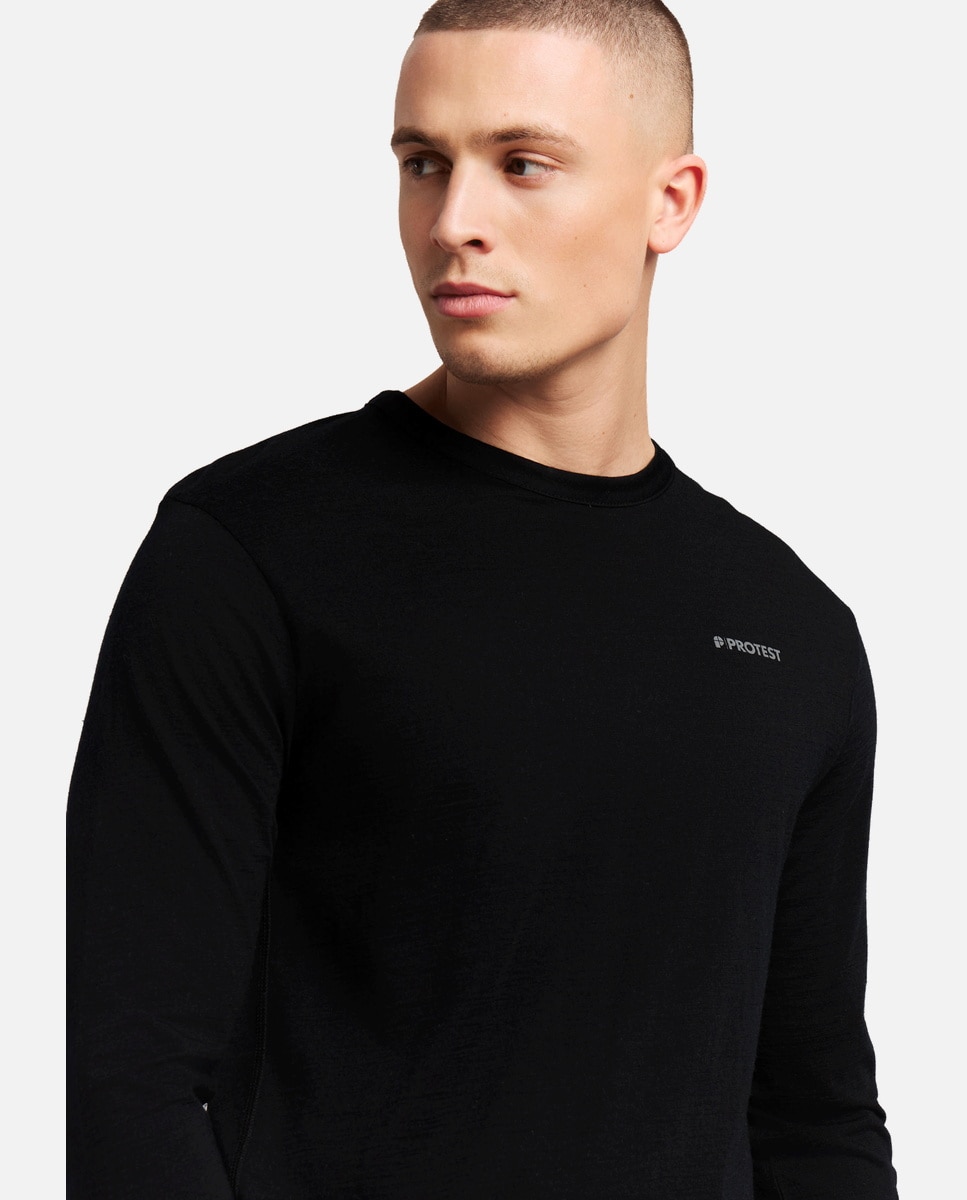 Top de Ski Claxton Thermo Protest Preto-6