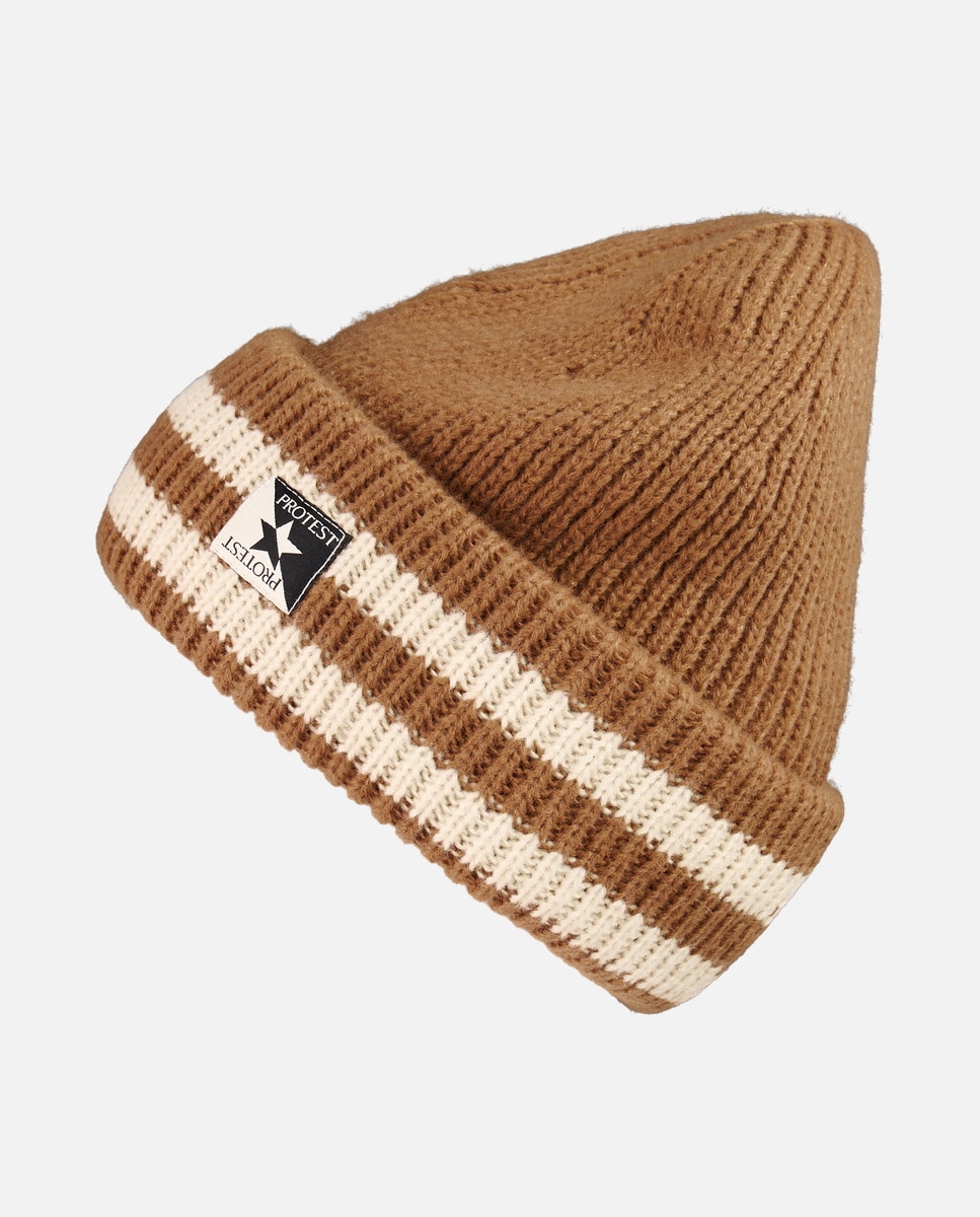 Chapéu de Ski e Snow Ryda Beanie Protest Castanho-2
