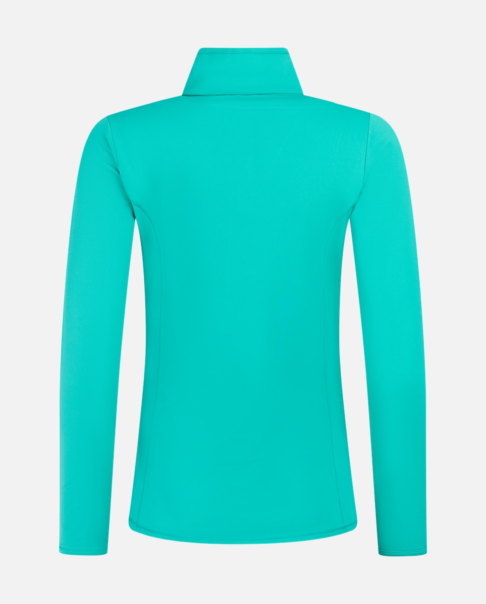 Forro Polar de Ski Refabriz 1/4 Zip Protest Verde-2