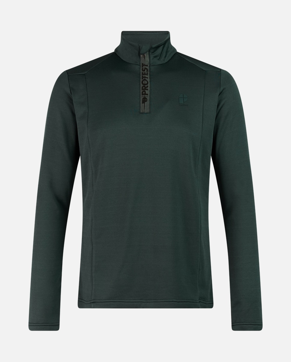Forro Polar de Ski Rewill 1/4 Zip Protest Verde-7
