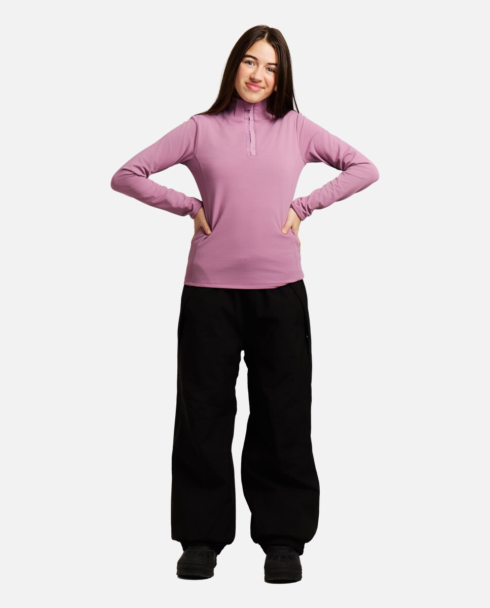 Forro Polar de Ski Refabrizoy Jr 1/4 Zip Protest Roxo-3