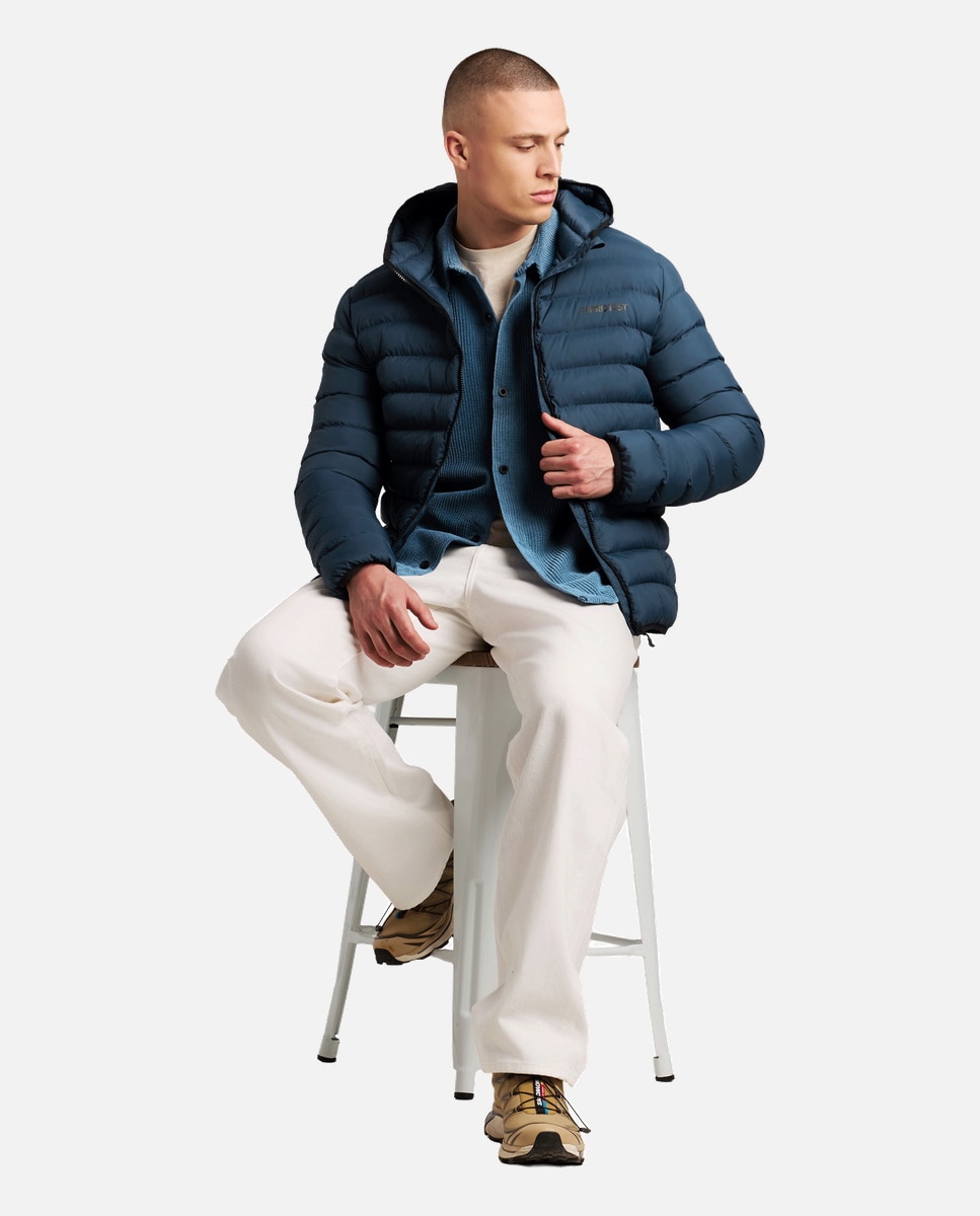 Casaco de Ski Basso Outdoor Pufferjacket Protest Azul-7