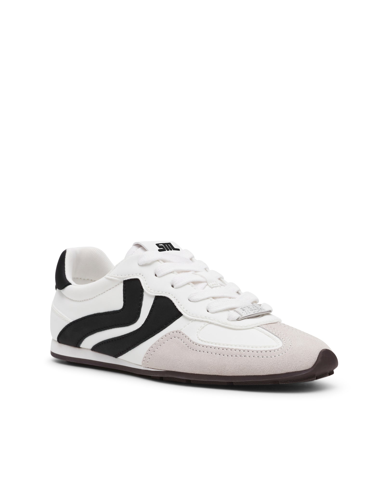 Sapatilhas Abbi-Sm Branco/Preto Cinza Branco-2