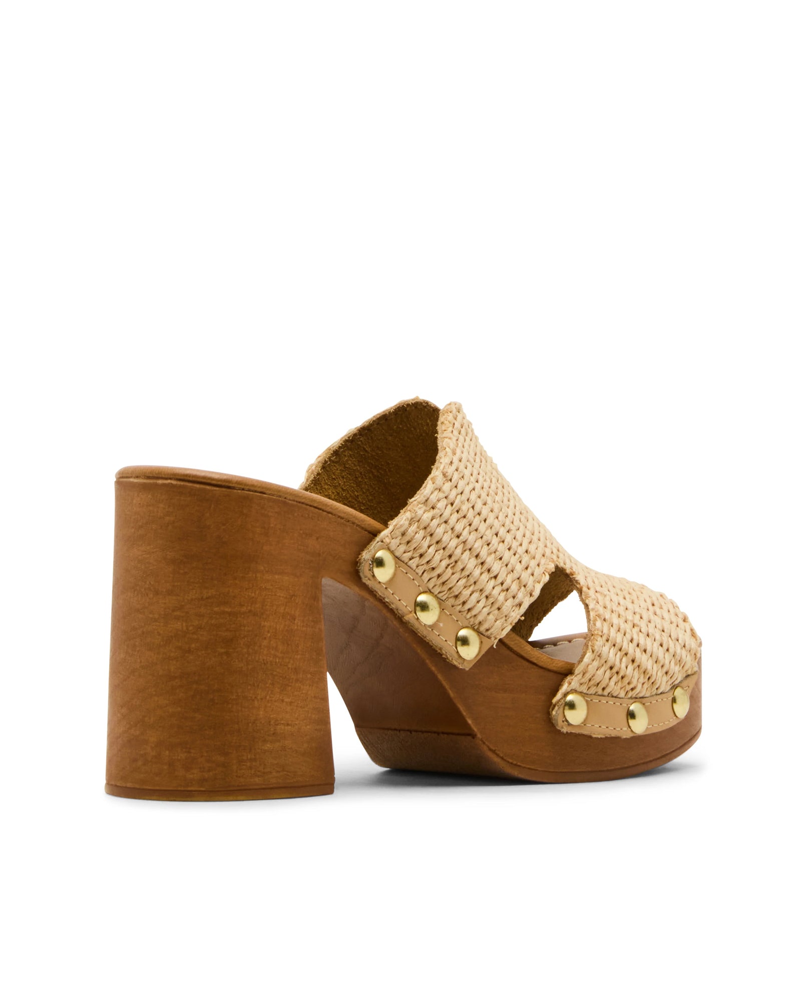 Sandálias de Salto Sunkissed Raffia Taupe-3