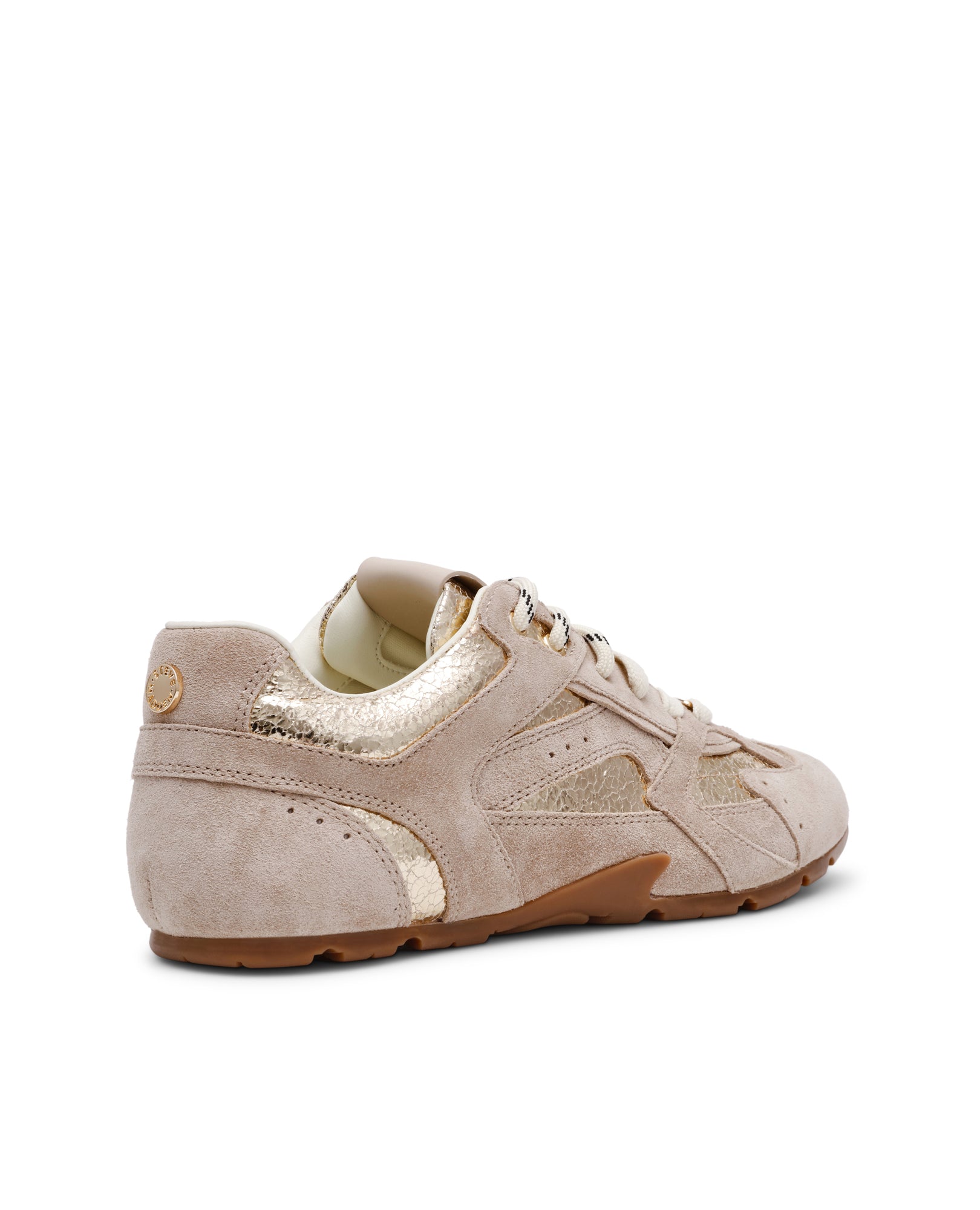 Sapatilhas Asiel Dourado Taupe-3