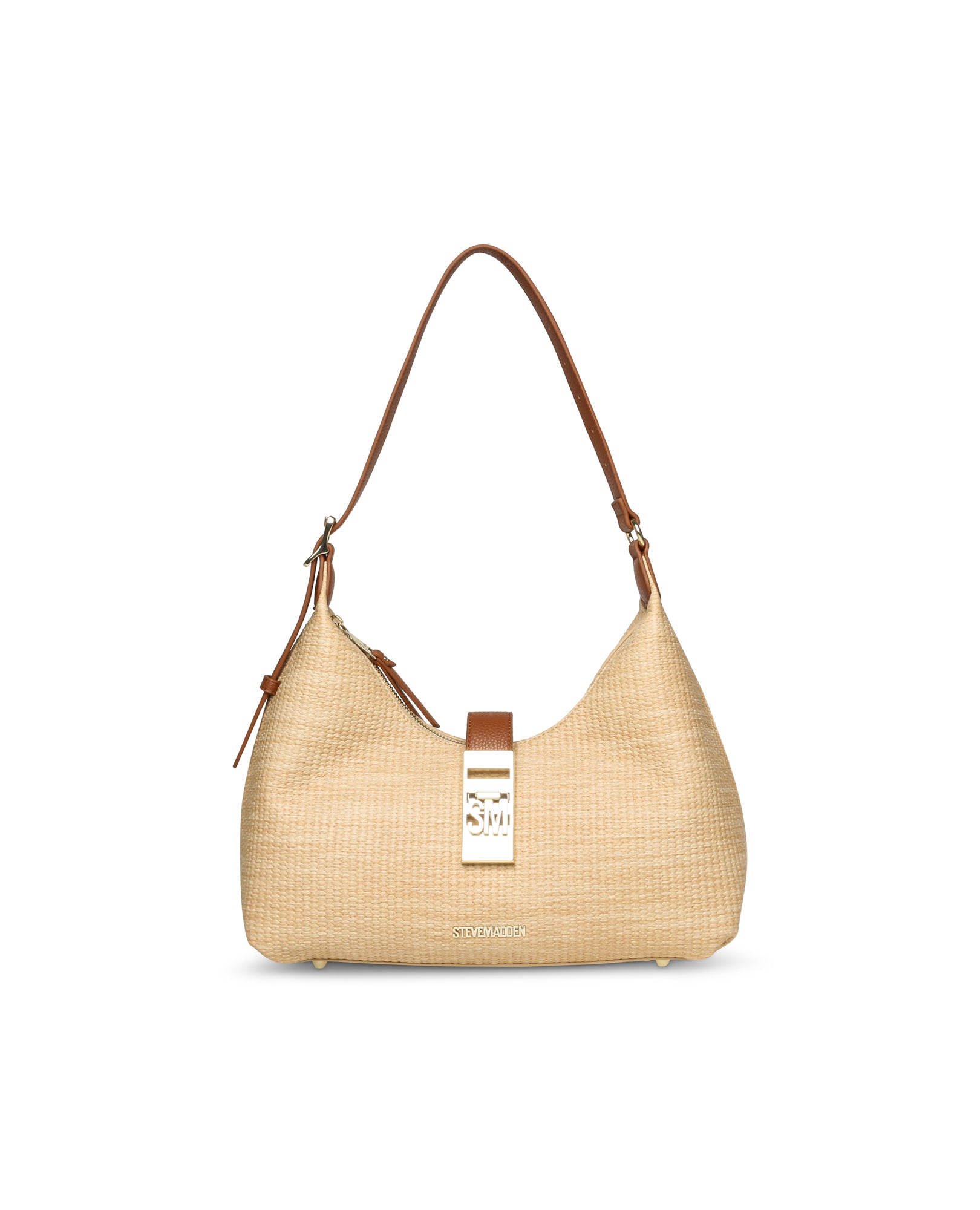 Mala de Ombro Bovie-S Natural Taupe-1