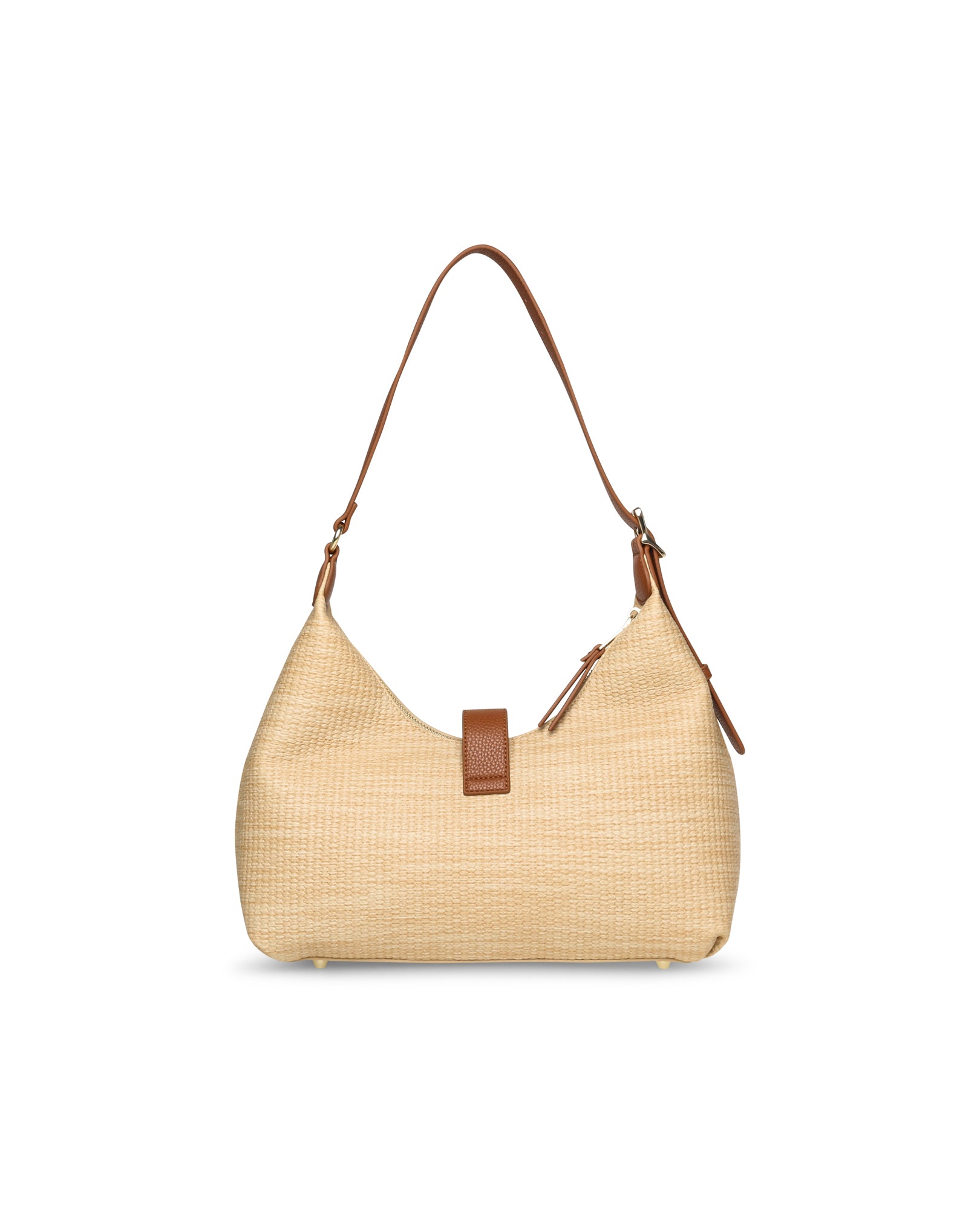 Mala de Ombro Bovie-S Natural Taupe-3