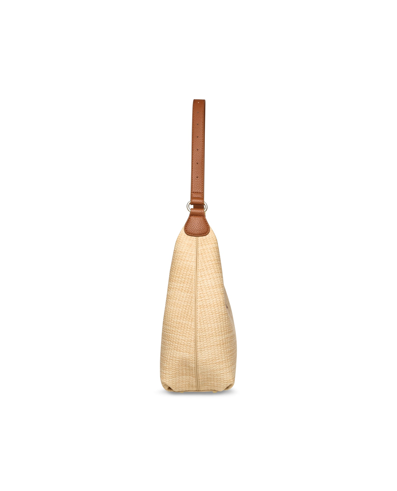 Mala de Ombro Bovie-S Natural Taupe-4