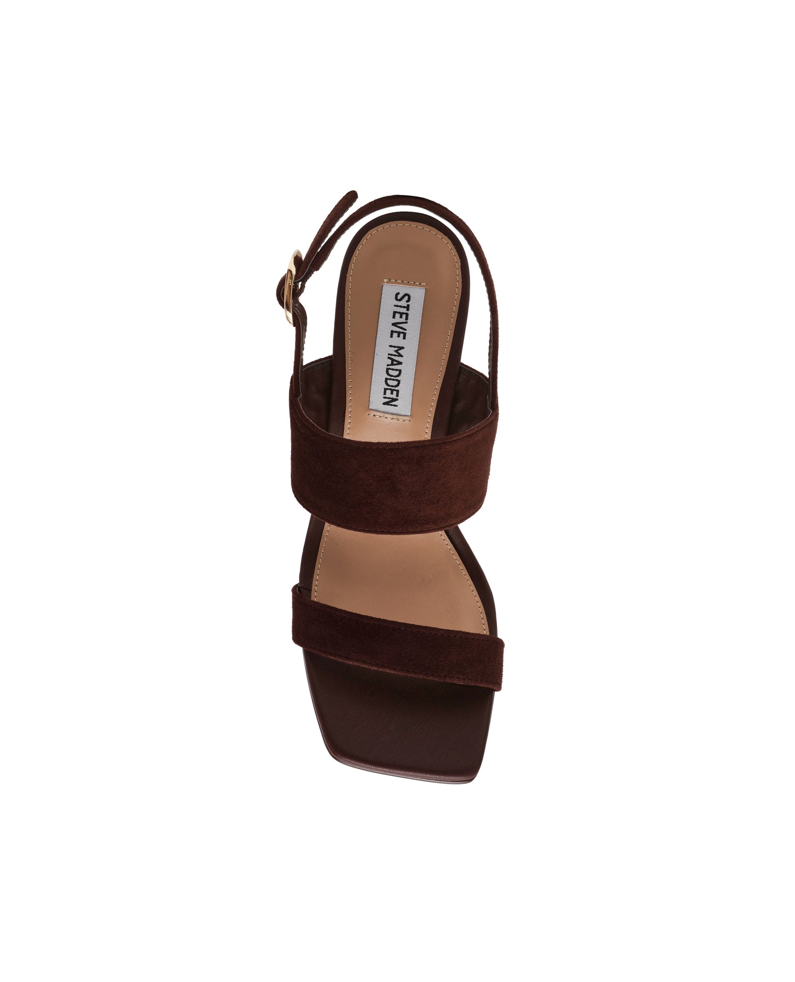 Sandálias de Salto Wendie Chocolate Castanho Camurça Castanho-4